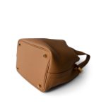 Picotin Lock 18 Biscuit Taurillon Clemence Gold Plated U Stamp - Image 8