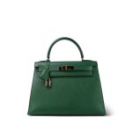 Kelly Sellier 28 Green Courchevel Gold Plated (S) Stamp - Image 4