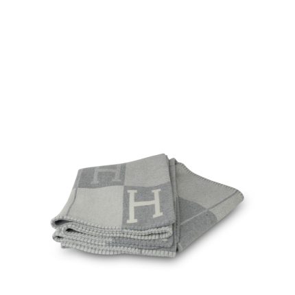 Avalon Blanket Ecru / Gris Clair