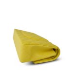 23P Yellow Caviar Quilted Classic Flap Medium Light Gold Hardware - Image 6