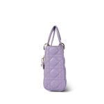 My ABC Lady Dior Lilac Cannage Lambskin Small - Image 11