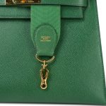 Kelly Sellier 28 Green Courchevel Gold Plated (S) Stamp - Image 5
