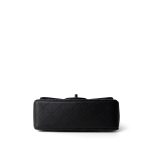 22A Black Lambskin Mini Top Handle Light Gold Hardware - Image 7