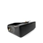 Black Vintage Lambskin Vertical Flap Bag GHW - Image 7