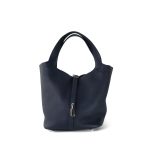 Picotin Lock 22 Bleu Nuit Clemence Palladium Plated