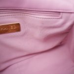 Light Pink Lambskin Quilted 19 Flap Small MHW - Image 17