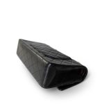 Vintage Black Lambskin Quilted Medium Classic Flap GHW - Image 8