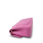 21P Pink Caviar Quilted Classic Flap Small LGHW - Image 4