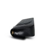 Black Caviar Quilted Small Classic Flap Gold HW - Image 12