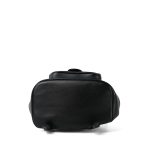 24P Black Lambskin Leather Duma Backpack Small Light Gold Hardware - Image 4