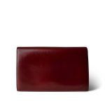 Lydie Rouge H Box Calfskin Gold Plated S Circle Stamp - Image 3
