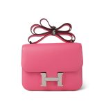 Constance 18 Rose Azalee Epsom Palladium Plated Y Stamp