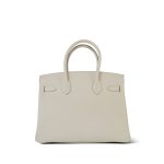 Birkin 30 Craie Epsom Rose Gold Plated Y Stamp - Image 10