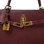 Kelly Sellier 25 Rouge H Veau Sombrero Gold Plated A Stamp - Image 13