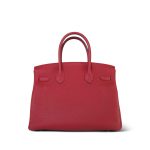 Birkin 30 Rouge Vif Veau Togo Gold Plated Y Stamp - Image 10