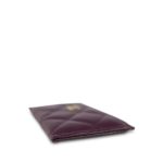 Burgundy Caviar Quilted Classic Card Holder LGHW - Image 8