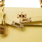 Kelly Sellier 25 Jaune Poussin Epsom Gold Plated Z Stamp - Image 19