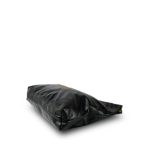 Black Calfskin Quilted 22 Hobo Bag Medium Aged Gold Hardware - Image 12