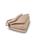 Beige Lambskin Quilted Small Trendy CC Light Gold Hardware - Image 13