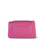20S Pink Caviar Quilted Classic Flap Small LGHW - Image 13