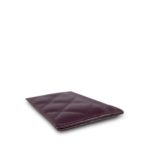 Burgundy Caviar Quilted Classic Card Holder LGHW - Image 9