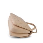 Beige Lambskin Quilted Small Trendy CC Light Gold Hardware - Image 7