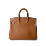 Birkin 25 Gold Veau Epsom Gold Plated [M] Stamp - Image 7