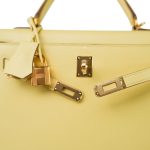 Kelly Sellier 25 Jaune Poussin Epsom Gold Plated Z Stamp - Image 16