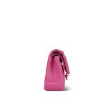 20S Pink Caviar Quilted Classic Flap Small LGHW - Image 3