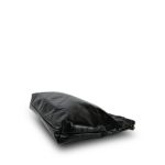 Black Calfskin Quilted 22 Hobo Bag Medium Aged Gold Hardware - Image 11