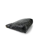 22S Black Calfskin Quilted 22 Hobo Bag Small Aged Gold Hardware - Image 10