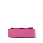 20S Pink Caviar Quilted Classic Flap Small LGHW - Image 11