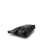 Black Calfskin Quilted 22 Hobo Bag Medium Aged Gold Hardware - Image 8