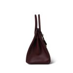 Birkin 30 Rouge H Epsom Gold Plated T Stamp - Image 10