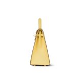 Kelly Sellier 25 Jaune Poussin Epsom Gold Plated Z Stamp - Image 5