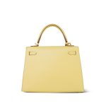Kelly Sellier 25 Jaune Poussin Epsom Gold Plated Z Stamp - Image 13