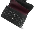 Black Caviar Quilted Classic Flap Jumbo SHW - Image 12