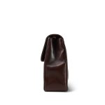 Brown Mademoiselle Lambskin Vertical Flap Jumbo GHW - Image 2