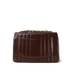 Brown Mademoiselle Lambskin Vertical Flap Jumbo GHW - Image 3