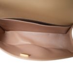 22S Beige Chevron Caviar Quilted Boy Bag Medium Light Gold Hardware - Image 15