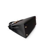Kelly Sellier 28 Black Epsom Gold Plated Y Stamp - Image 8