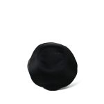 Black Satin/Lambskin Camellia Chain Hand Bag LGHW - Image 5