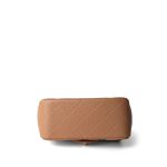 18S Beige Caviar Quilted Mini Square Flap Light Gold Hardware - Image 5