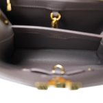 Louis Vuitton Capucines BB Brown/White Mink Taurillon Gold Hardware - Image 14