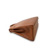 Kelly 32 Gold Epsom Gold Plated B Square Stamp - Image 15