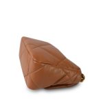 22A Caramel Lambskin Quilted 19 Flap Small Mixed Hardware - Image 8