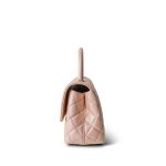 21K Iridescent Pink Caviar Quilted Small Coco Handle - Image 4
