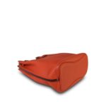 So Kelly 22 Orange Togo Palladium Plated T Stamp - Image 13
