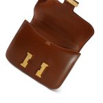 Constance 23 Noisette Calfskin Gold Plated Guilloche [G] Stamp - Image 11