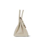 Birkin 30 Craie Epsom Rose Gold Plated Y Stamp - Image 11